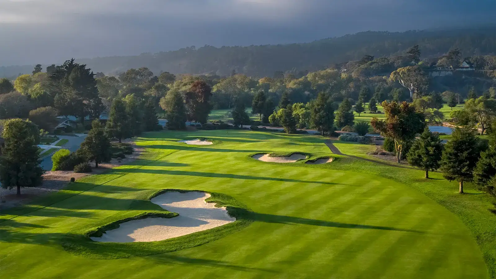Wildlife is a constant presence — quail, deer, hawks, and herons are regulars on the fairways.
