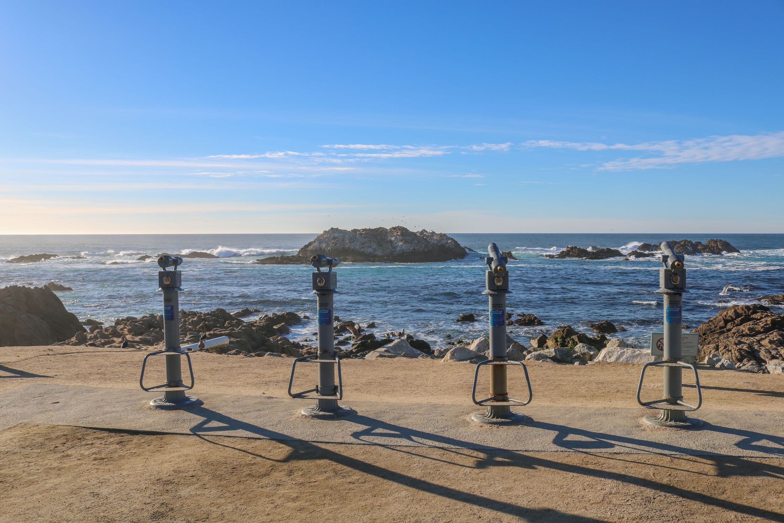 Bird Rock stop on 17-Mile Drive®, Pebble Beach, CA