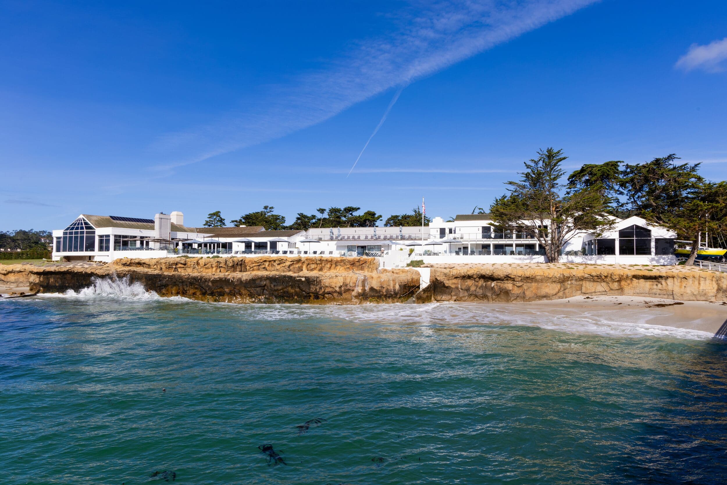 Beach & Tennis Club exterior, Pebble Beach, CA
