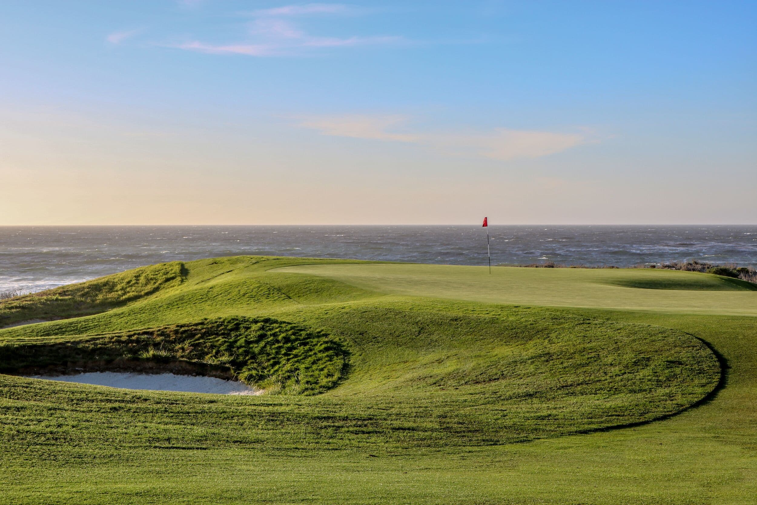Hole 1 at The Links at Spanish Bay®, Pebble Beach, CA