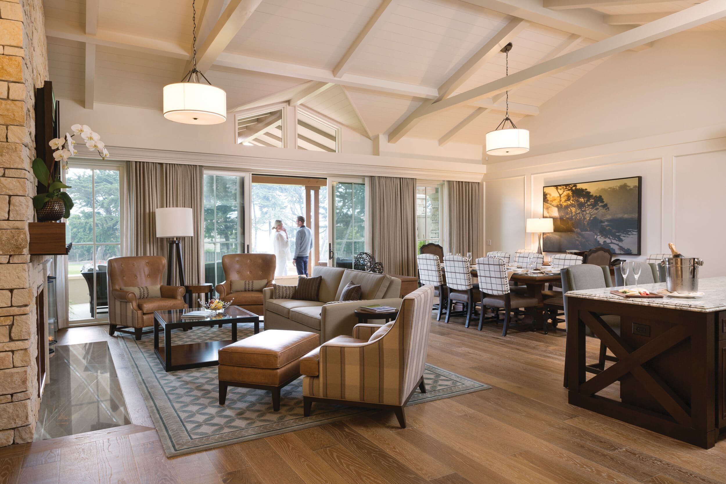 Fairway One Cottage interior at The Lodge at Pebble Beach™, Pebble Beach, CA