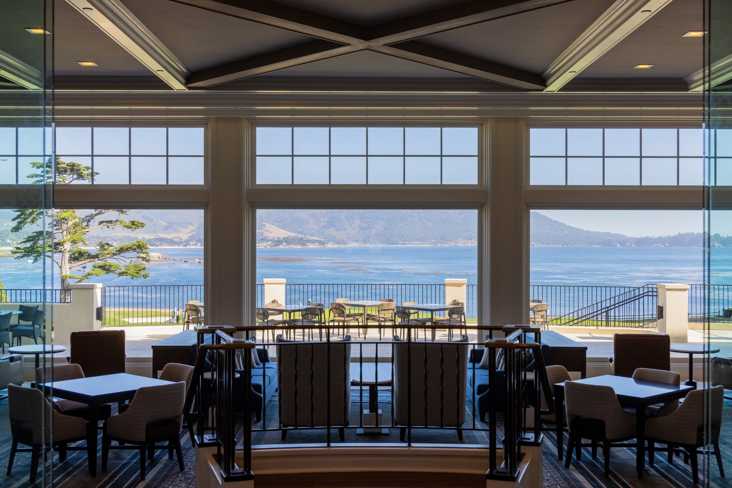 The Lodge at Pebble Beach™ lobby, Pebble Beach, CA