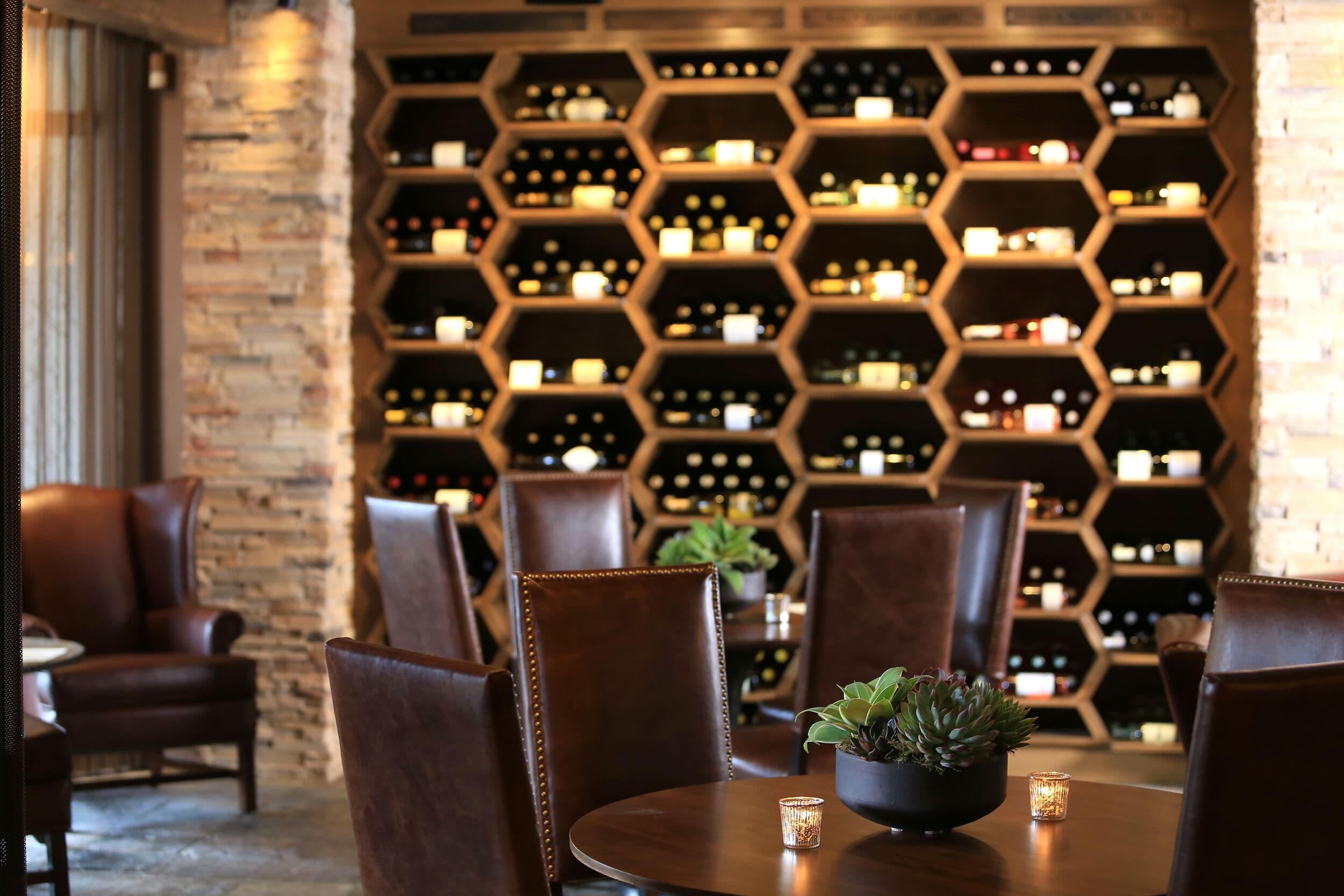 Stave Wine Cellar interior at The Inn at Spanish Bay™, Pebble Beach, CA