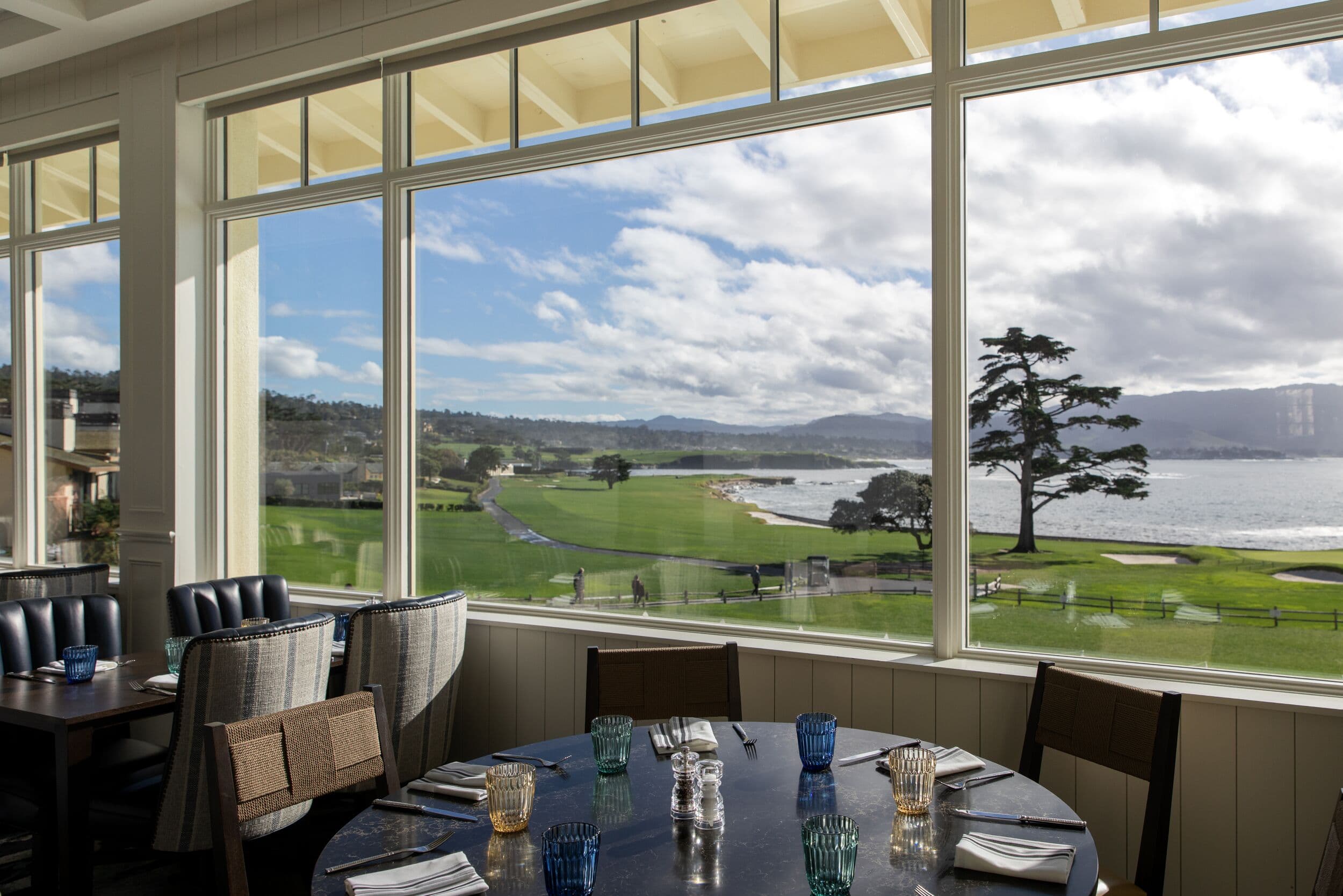 Stillwater Bar & Grill interior, The Lodge at Pebble Beach™, Pebble Beach, CA