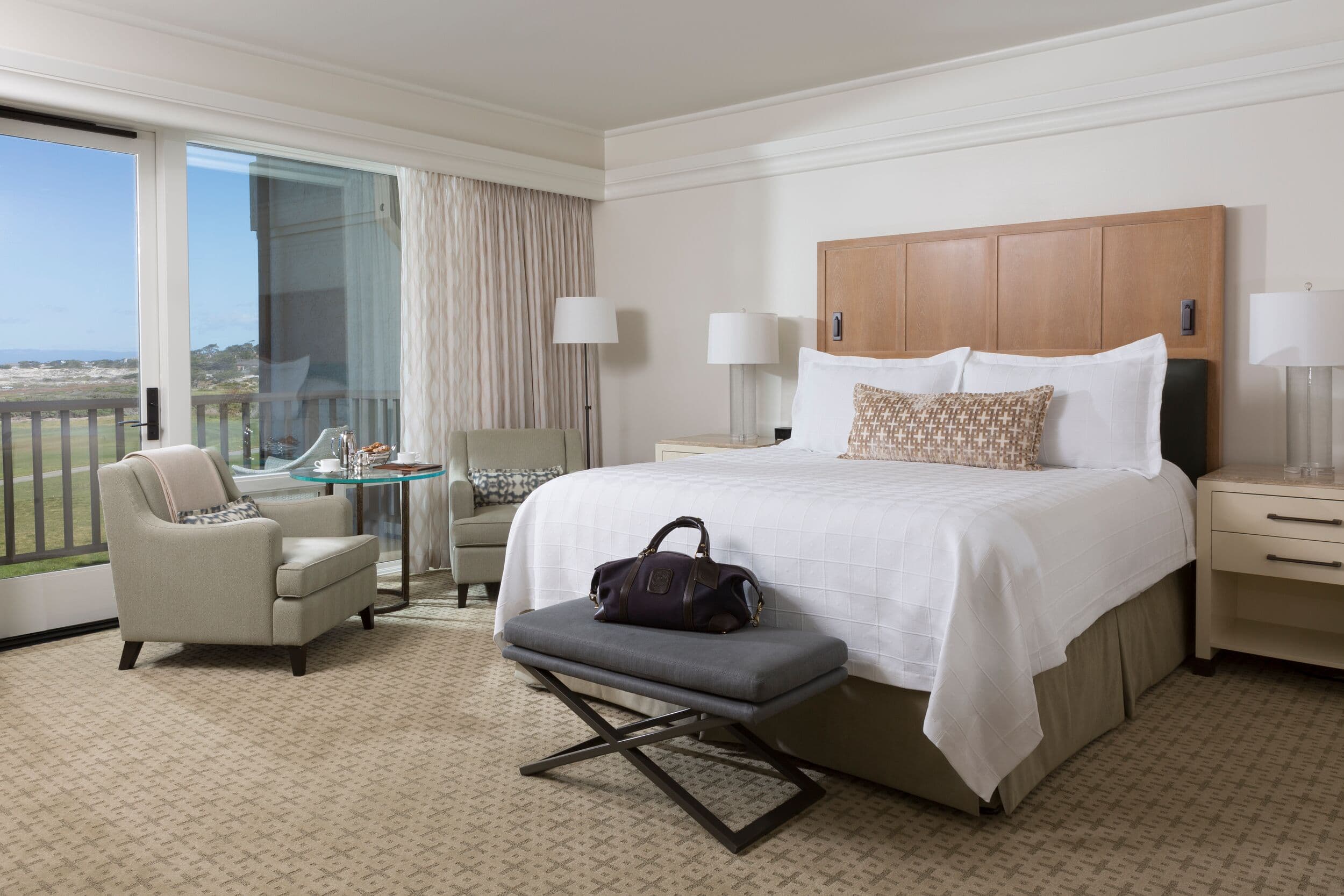 Ocean view room at The Inn at Spanish Bay™, Pebble Beach, CA